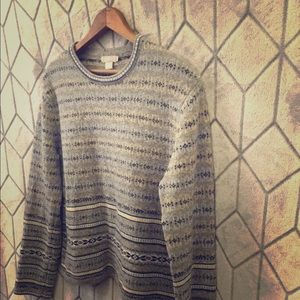 J.Crew Classic Fair Isle Lambswool Sweater